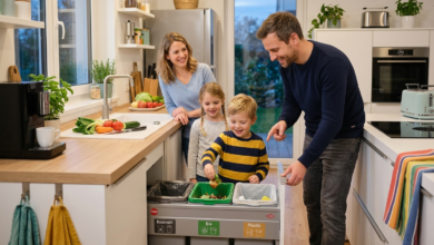 Ordnung und Sauberkeit So erleichtern Einbau-Abfallsysteme den Alltag